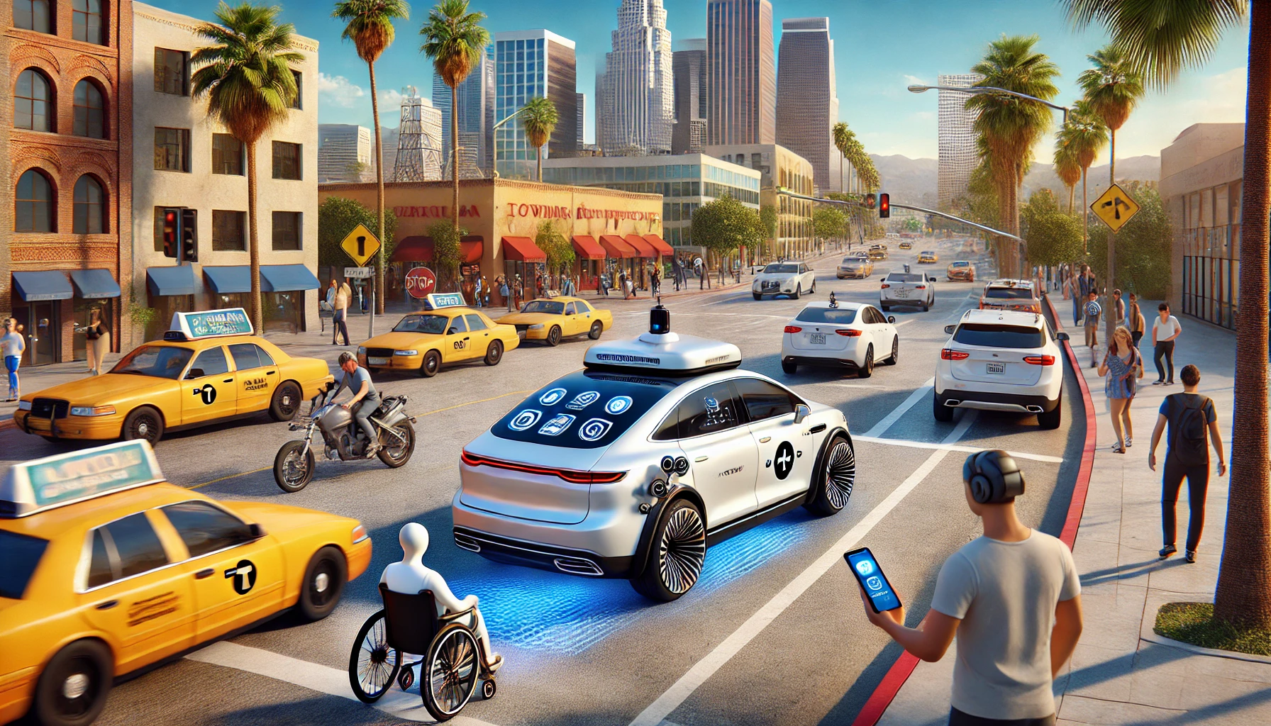 Expansion des Robots-Taxis en Californie